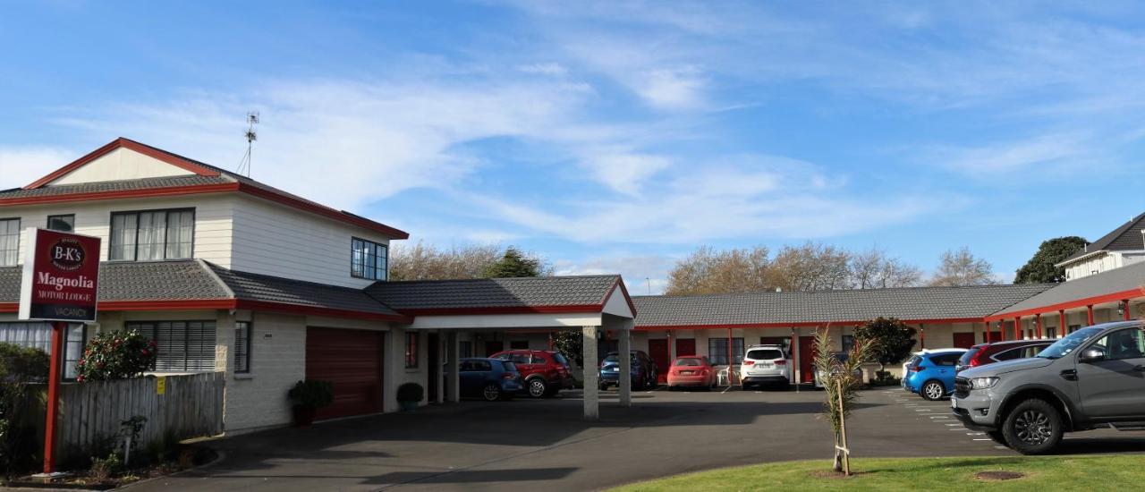 Bk'S Magnolia Motor Lodge Whanganui Exterior foto